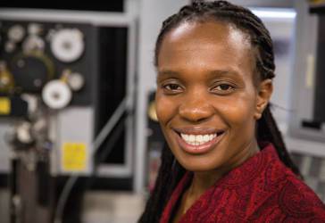 In addition to her teaching and research, UWM Professor Wilkistar Otieno devotes significant time to mentoring students, in particular women and students from underrepresented backgrounds interested in engineering.