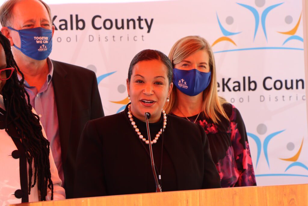 Superintendent Cheryl Watson-Harris of DeKalb County Schools. (Photo Credit: Madeline Thigpen/Report for America)