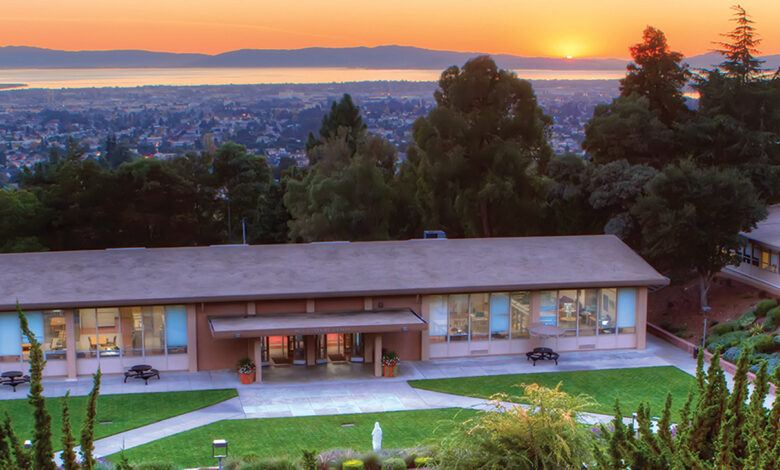 Holy Names University, founded in 1868, is located at 3500 Mountain Blvd. in the Oakland hills.