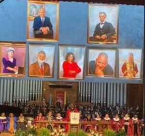 All the portraits of everyone officially inducted MLK. (Photo by Dr. Suzan Johnson Cook)