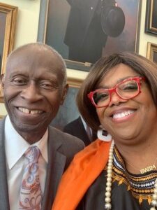 Dean Carter and Suzan Johnson Cook MLK Morehouse. (Photo by Dr. Suzan Johnson Cook