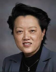 Mei Cai is the director of battery cell systems research for General Motors’ Chemical and Materials System Laboratory. She developed cutting-edge technology to discover battery materials and advance battery cell manufacturing. (Courtesy of Asian American Engineer of the Year)