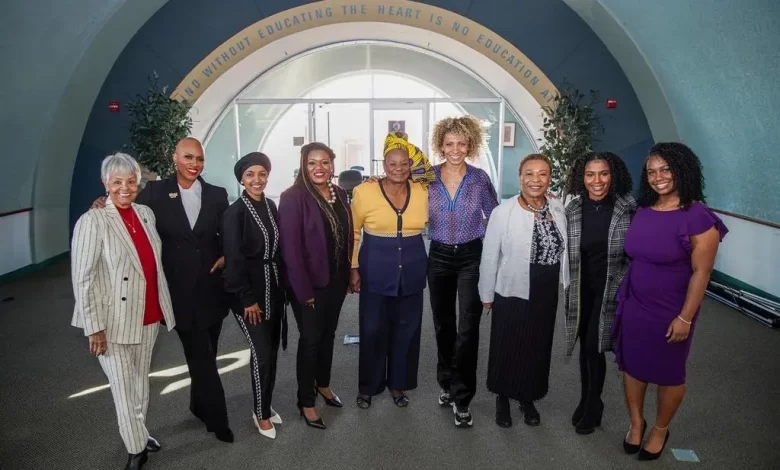 Howard University welcomed several Black members of Congress to its campus to discuss the importance of the C.R.O.W.N. Act. (Courtesy image)