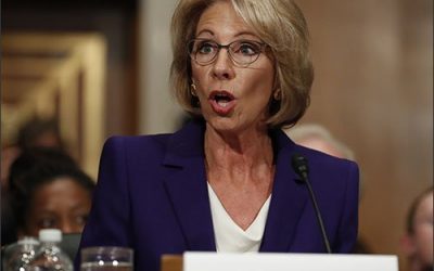 Betsy DeVos Sees Choice-Friendly Florida as a K-12 Model for the Nation