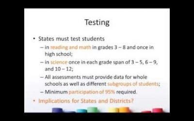 The Every Student Succeeds Act: What does it Mean for State Accountability and Data