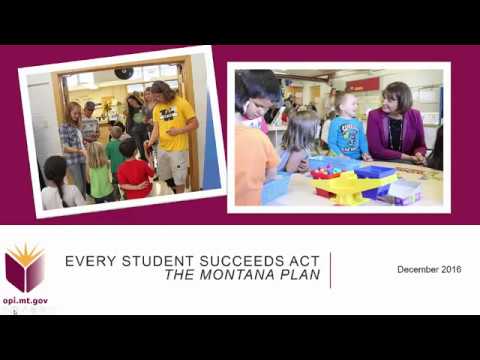 Montana’s ESSA State Plan Overview