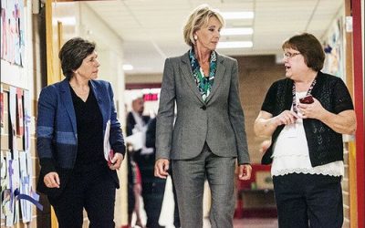 OHIO: Rifts Remain as Betsy DeVos, Randi Weingarten Tour Ohio District