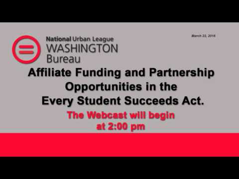 VIDEO: Affiliate Funding and Partnership Opportunities in the Every Student Succeeds Act