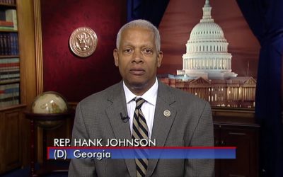Congressman Hank Johnson Greets Constituents at the NNPA/ESSA Black Parents’ Town Hall Meeting on Educational Excellence