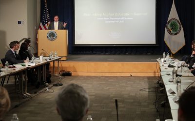Secretary DeVos Convenes Higher Education Summit: Innovation Blends Technology and the Personal Touch