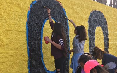 Volunteers give makeover to Compton charter school