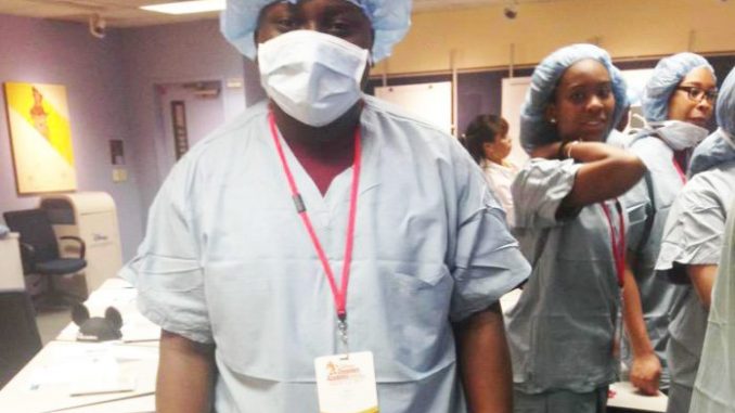 Keno-Tate-696x928 2015 FLORIDA DISNEY DREAMERS Academy student Keno Tate participates in an immersion workshop for medicine. Tate is now a Sophomore at Bethune Cookman University studying Political Science.