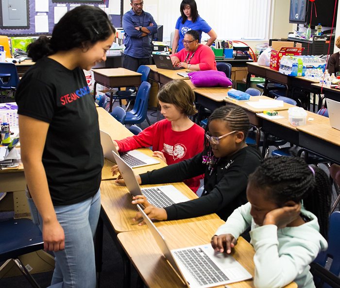 MAKING A DIFFERENCE: STEAM:Coders provides opportunities for at-risk students