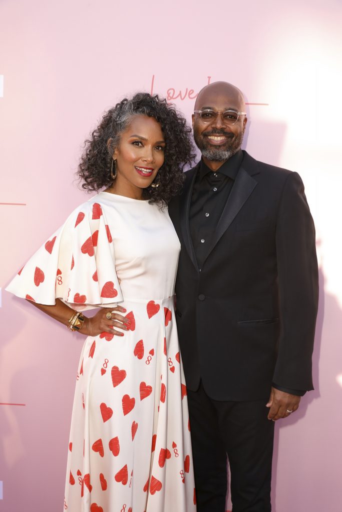 Mara Brock Akil and Salim Akil and the “Love Is___” premiere in Los Angeles. Courtesy of OWN: Oprah Winfrey Network/Photographer: Chris Frawley