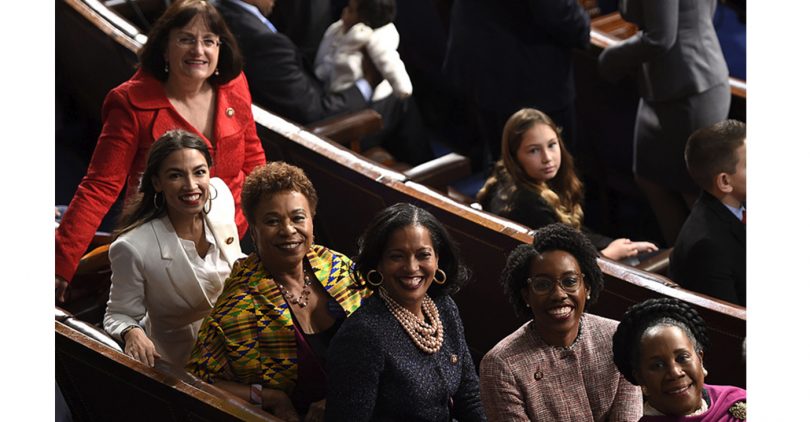 There’s a crew of new women in Congress who’ve become fast friends since the election. Reps. Rashida Tlaib, Ayanna Pressley, Ilhan Omar, and Alexandria Ocasio-Cortez have become instant progressive icons and visible markers of a long-overdue shift in legislative demographics. (Photo: Courtesy Office of Rep. Barbara Lee)