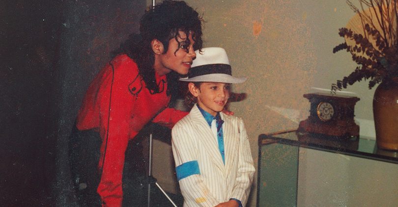Michael Jackson and a young Wade Robson/Courtesy “Leaving Neverland”/Sundance Institute