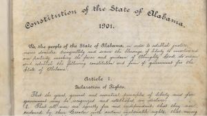 Alabama seeks to purge racist sections of constitution