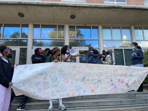 Howard protests escalate; Students refuse to quit without open forum with President