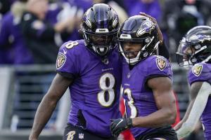 Ravens clench comeback OT win over Vikings, Jackson sets career mark