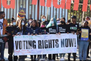 Youth activists advocate for voting rights now