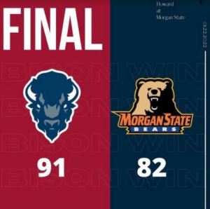 HBCU Report:  Howard beats Morgan in early MEAC matchup