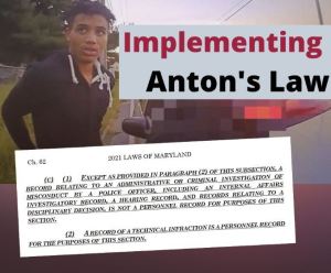 Implementing Anton’s Law in Maryland