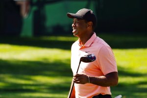 On the prowl? Tiger arrives at Masters, unsure of playing