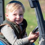 VIDEO: Boy Aged Three That Has A Real Farm To Play With, And Even Drives A Real Tractor