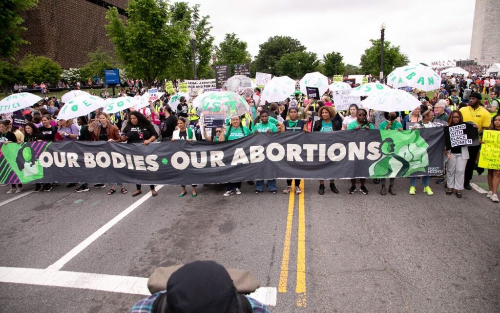 Abortion Rights Activists Swarm National Mall, Other Locations