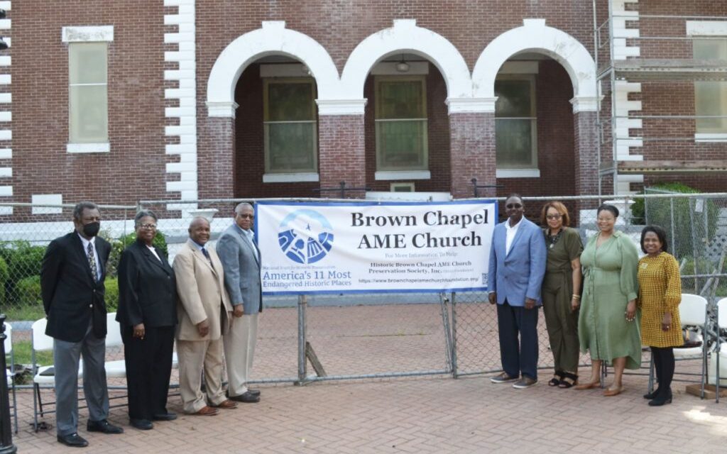 Historic Brown Chapel AME Church on Most Endangered Historic Places list