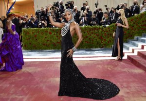 Met Gala moment: Janelle Monáe stuns in futuristic look