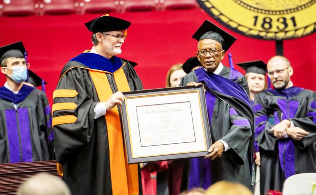 CIVIL RIGHTS LAWYER FRED GRAY RECEIVES HONORARY DEGREE FROM UNIVERSITY OF ALABAMA