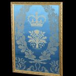 Sold: A Silk Panel Which Hung During The Queen’s Coronation Ceremony Went For $2,500 At Auction