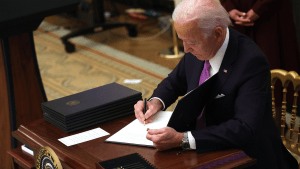 Biden Takes Steps to Defend Reproductive Rights