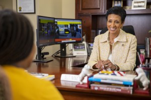 Aminta Breaux’s first five years at Bowie State University, opening doors virtually and literally