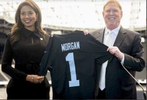 Las Vegas Raiders name the NFL’s first Black woman team president