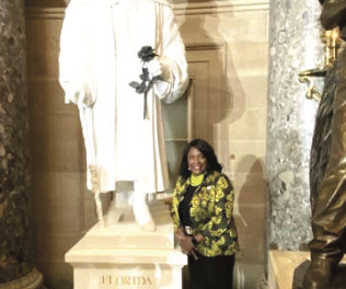 REP. TERRI SEWELL ATTENDS UNVEILING OF DR. BETHUNE