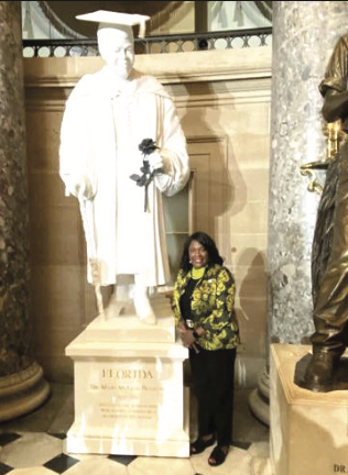 REP. TERRI SEWELL ATTENDS UNVEILING OF DR. BETHUNE