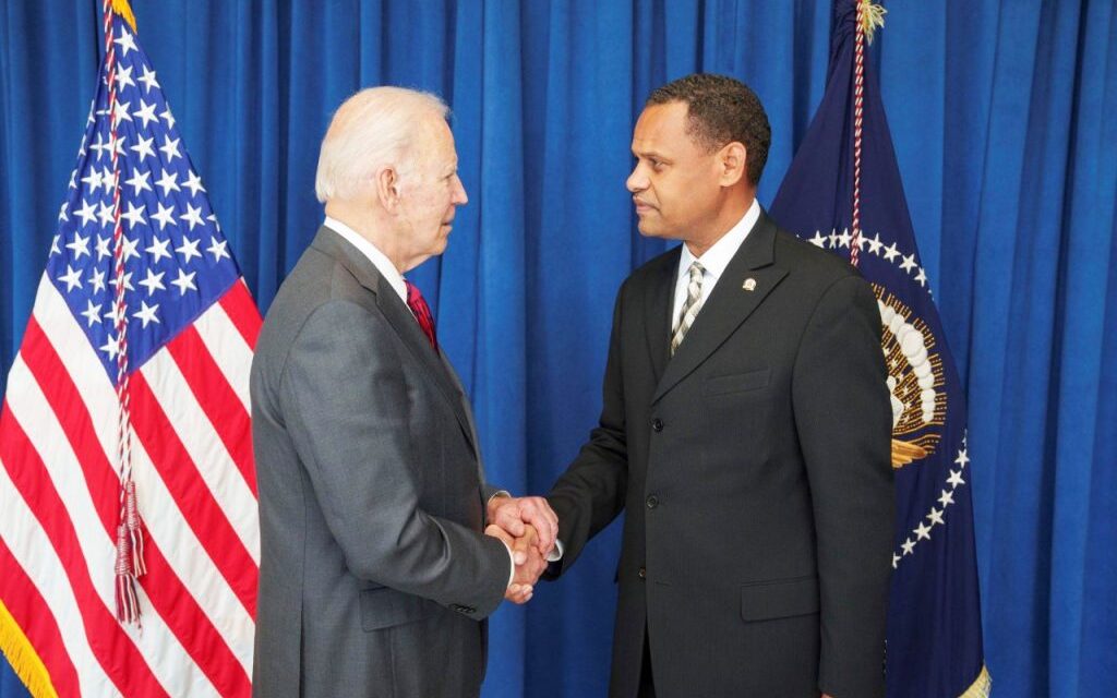 REP. HALL HELPS ARRANGE BIDEN MEETING WITH AAMU’S WIMS