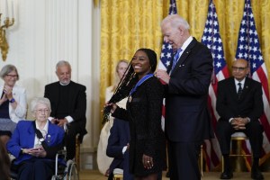 Denzel Washington and Simone Biles among 17 Medal of Freedom honorees