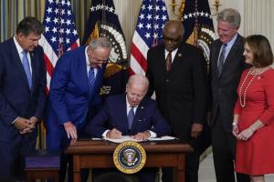 Biden signs massive climate and health care legislation