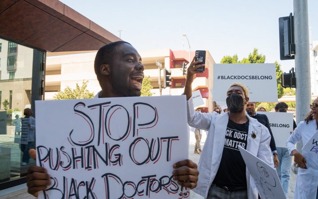 Black Doctors March Shine Spotlight on Institutionalized Racism