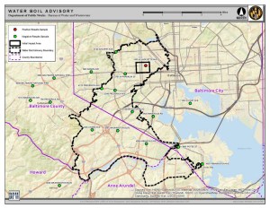 E.Coli detected in Charm City water:  Baltimore City residents react to boil water notice in their homes and businesses