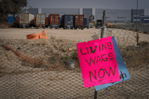 San Bernardino Amazon Workers Picket for Safer Working Conditions and Fair Wages