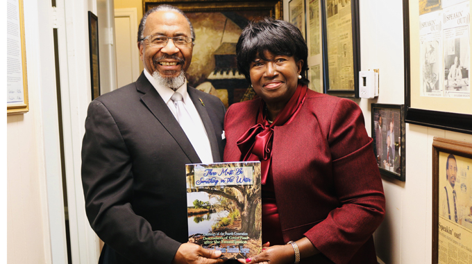 FORMER FIRST LADY OF ALA. A&M UNIVERSITY,MRS. ABBIEGAIL HUGINE, PRESENTS SPEAKIN’ OUT NEWS HER NEW HISTORIC BOOK