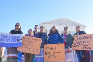 Supreme Court hears challenge to Native child welfare law