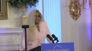 Singer Mary J Blige Joins White House in Fight Against Cancer