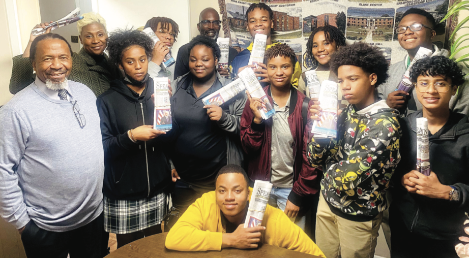 OAKWOOD ADVENTIST ACADEMY’S YEAR BOOK CLASS VISITS SPEAKIN’ OUT NEWS