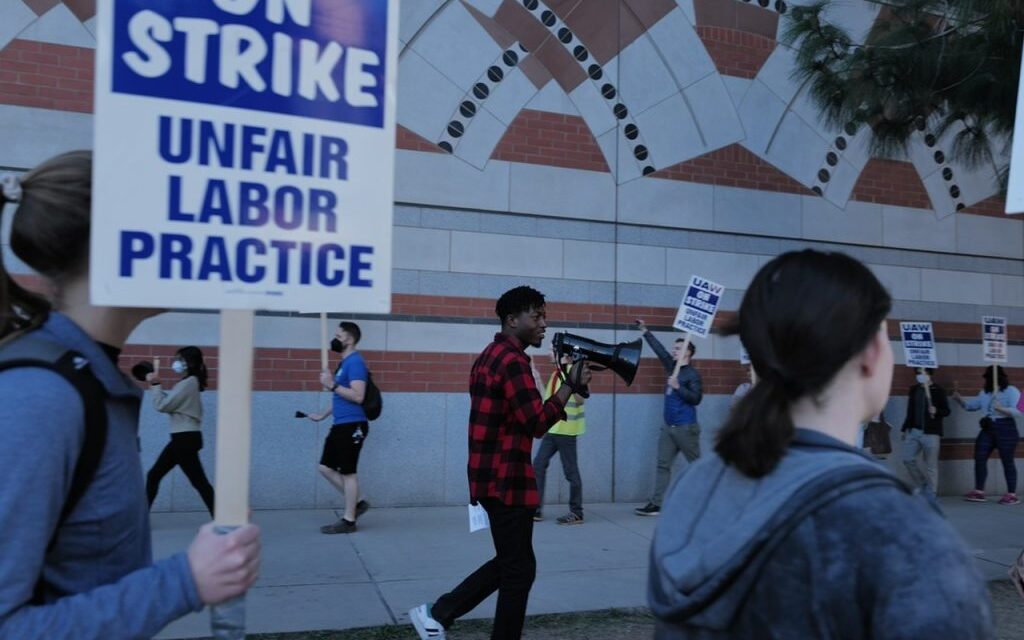 UC Academics Picket Campuses in the Largest Strike of the Year