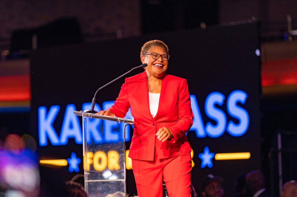 In Historic Win, Rep. Karen Bass Is Elected First Black Woman Mayor Of ...